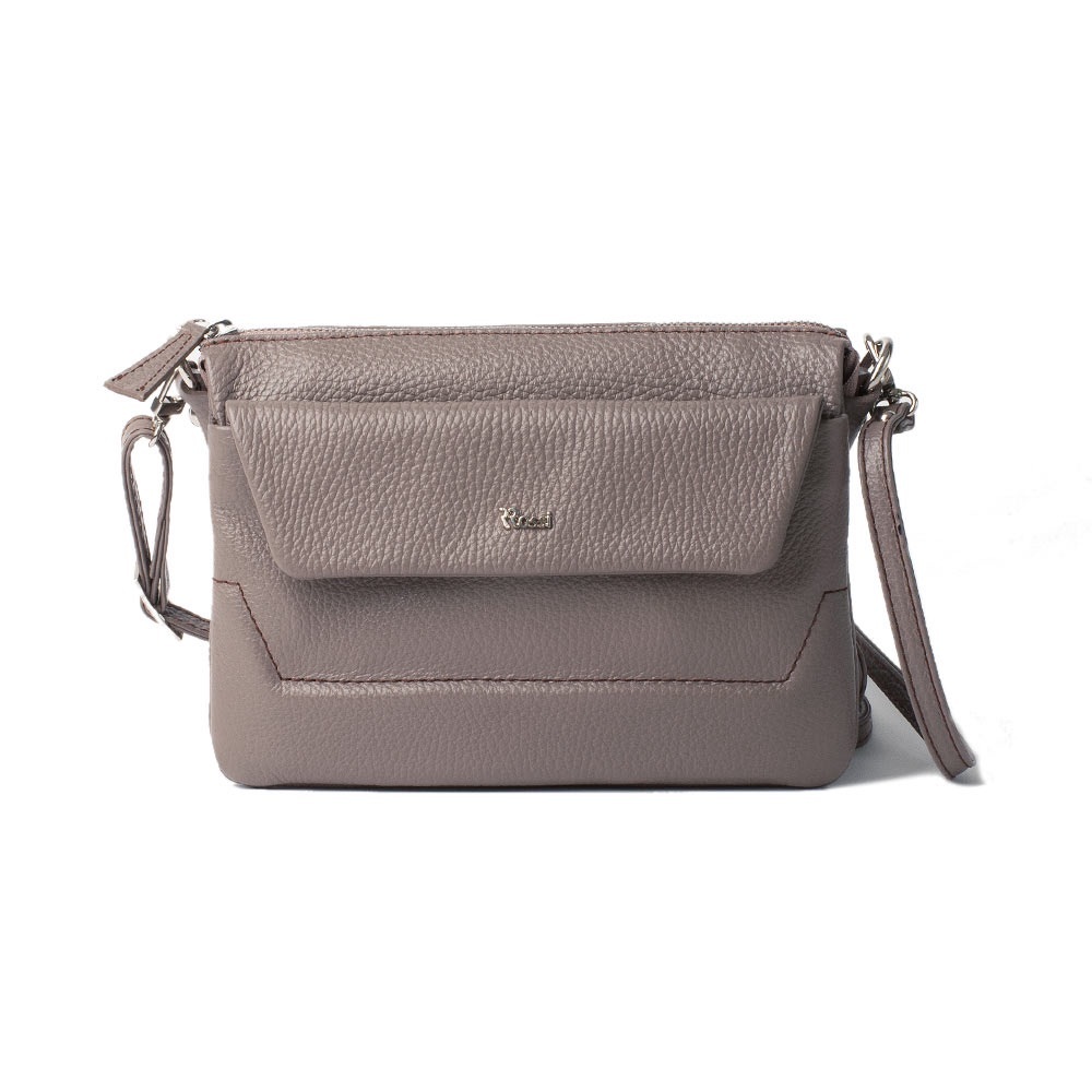 ROSSI CAMELIA - CRETE (Gray)
FULL GRAIN LEATHER‎ WOMEN'S ENVELOPE BAG